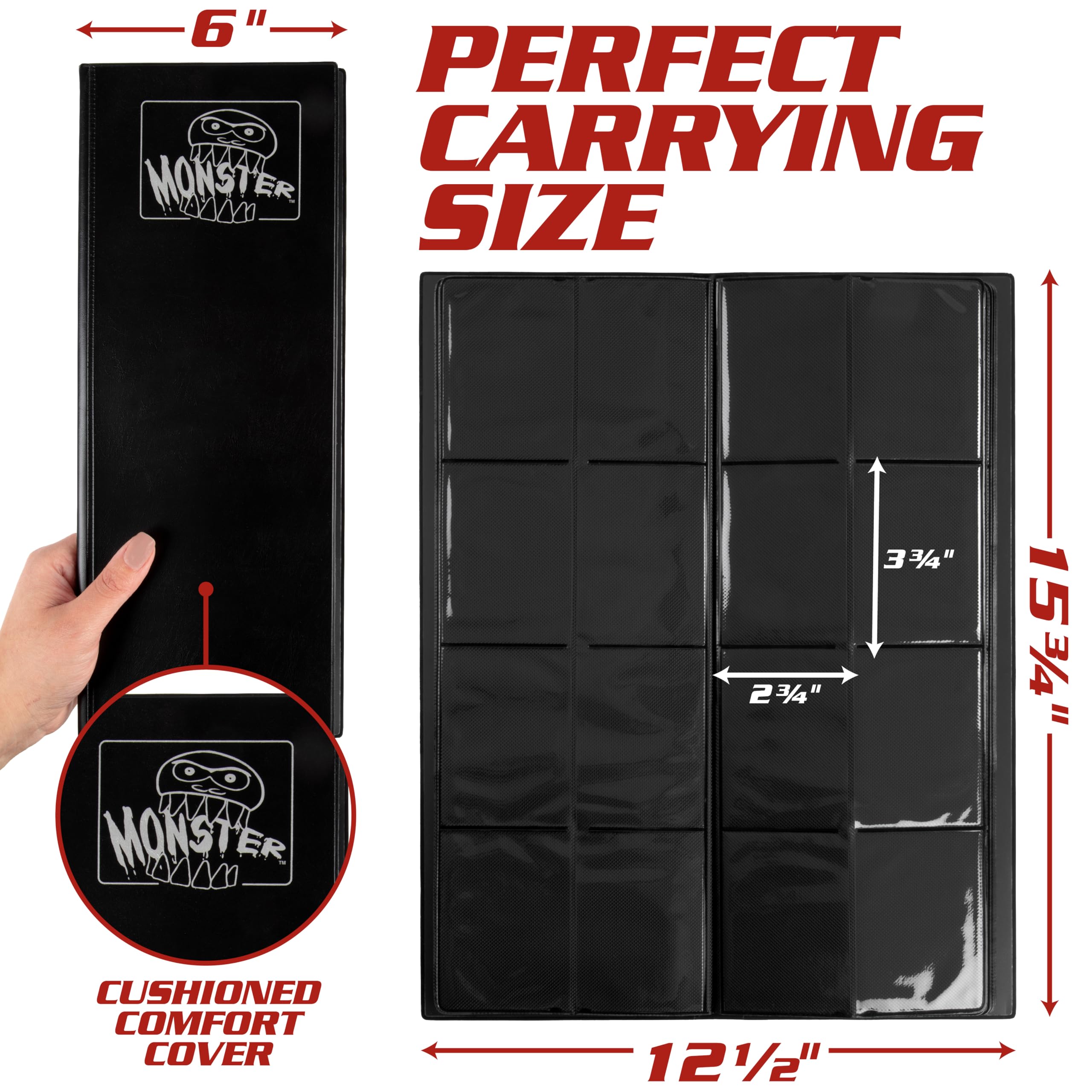 8 pocket card binder Amazon.com: Monster 8 Pocket Trading Card Album