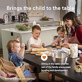 Tripp Trapp Chair from Stokke, Warm Brown - Adjustable, Convertible Chair for Toddlers, Children & Adults - Convenient, Comfortable & Ergonomic - Classic Design