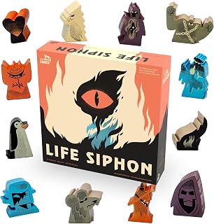 Life Siphon by LAY WASTE GAMES | Strategic 2-4 Player Card Game Summon Creatures, Defeat Left, Defend Right | Fantasy Battle Game with Unique Powers | Ages 12+