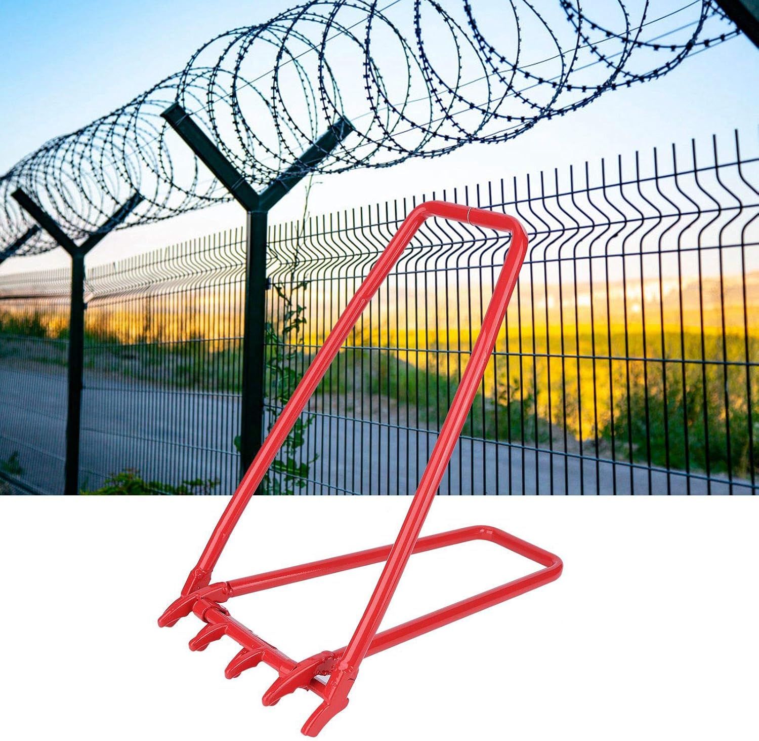 Fence Repair Tool, Heavy Duty Fence Stretcher for Electric, Barbed and Mesh Fences, Durable Wire Tightener for Farm, Ranch and Outdoor Use