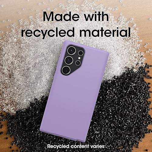 Miniatura 6 de OtterBox Funda para Galaxy S23 Ultra Symmetry Series - You Lilac IT (púrpura), ultra suave, compatible con carga inalámbrica, bordes elevados para