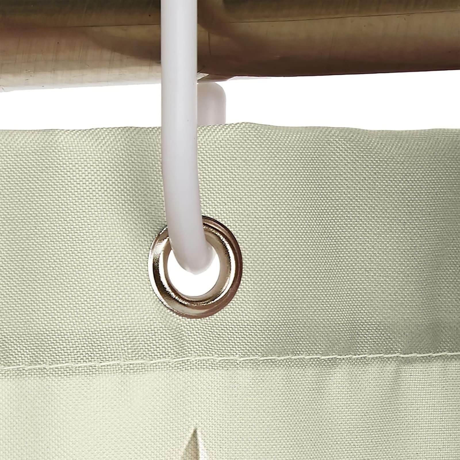 Duschvorhang 180X200, Textil Duschvorhang Beige 3D Blumen und Schmetterlinge Duschvorhang für Männer