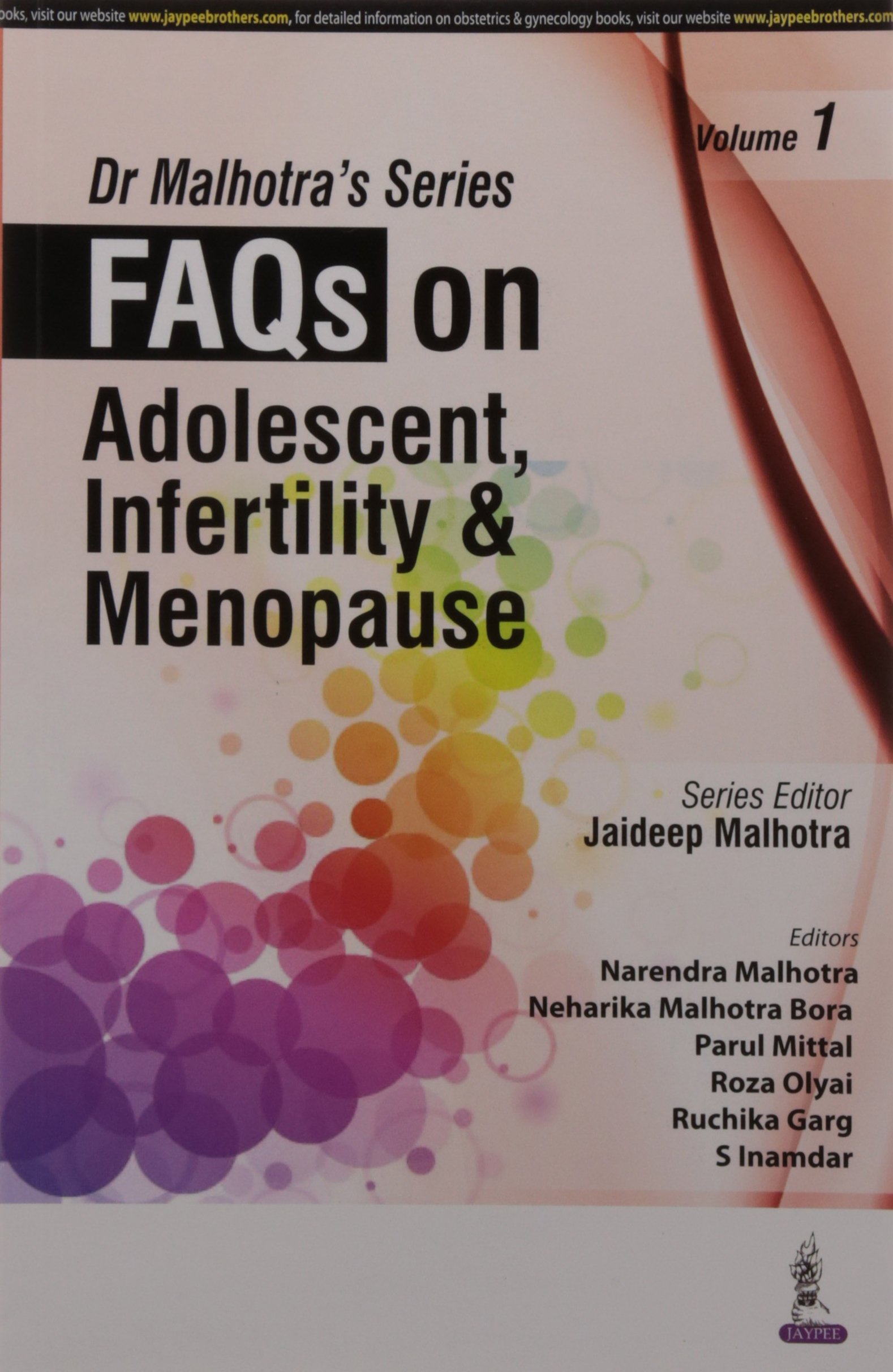 Jaypee Brothers Medical Publishers FAQs on Adolescent, Infertility and Menopause