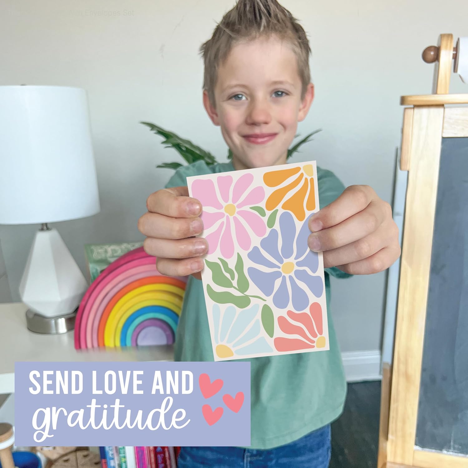 Hadley Designs Blank Cards and Envelopes 4x6 – 24 Greeting Blank Notecards with Envelopes Bulk, Notecards Stationery Card Set, Stationary Note Cards, Floral Greeting Card Pack, Designed in USA - Image 5