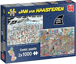 Comprar Jan Van Haasteren - Danos el Espacio & como en la película, 2 x 1000 Piezas, Rompecabezas para Adultos, Rompecabezas para Adultos