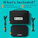 TRAVELISIMO Portable Oven, Food Warmer Lunch Box - 12V/24V/110V Electric Lunch Box 3-in-1 Portable Microwave - Mini Microwave, Electric Lunch Box Food Heater & Heated Lunch Box