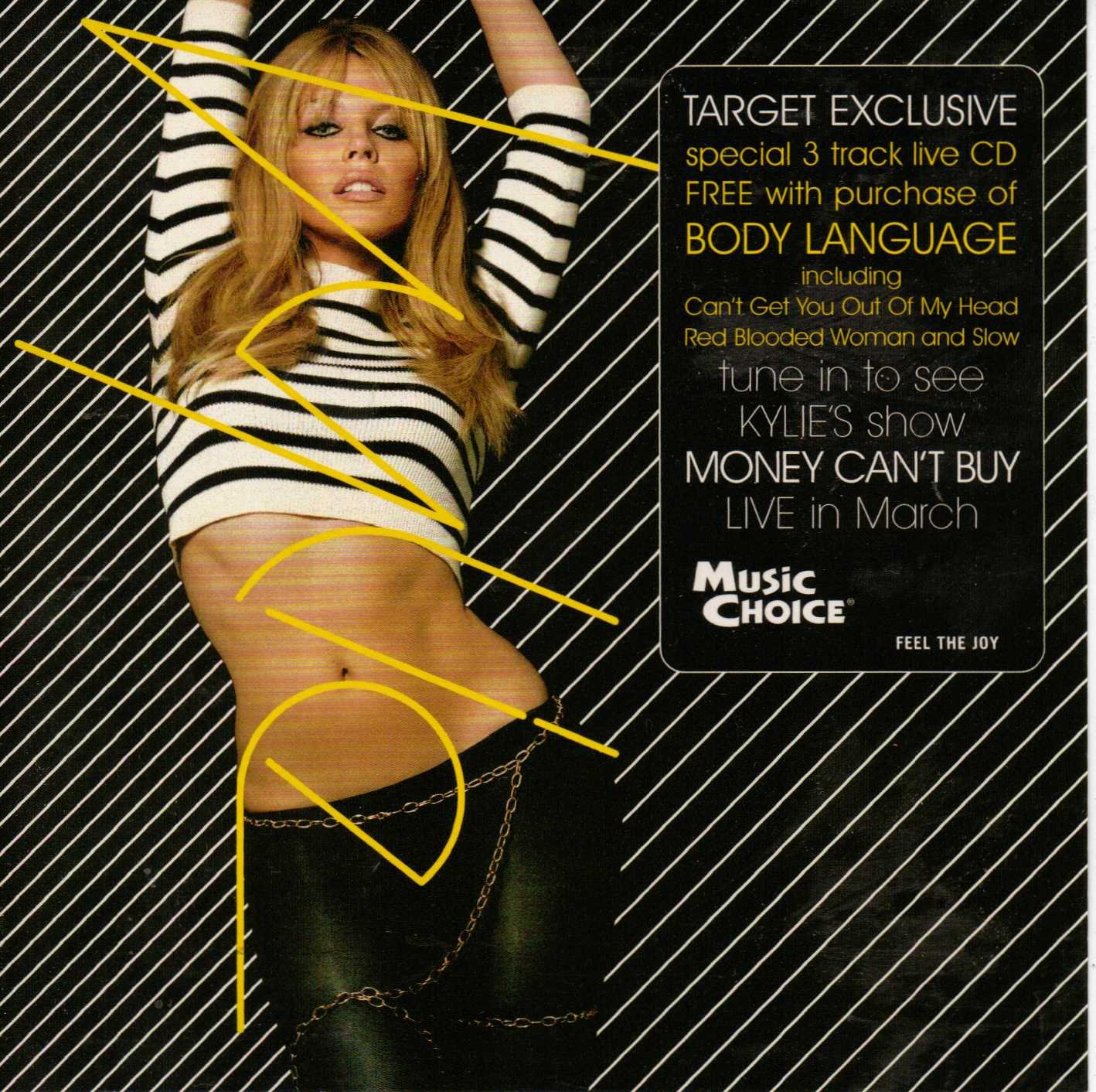 3 Track Live CD [Audio CD] Kylie Minogue