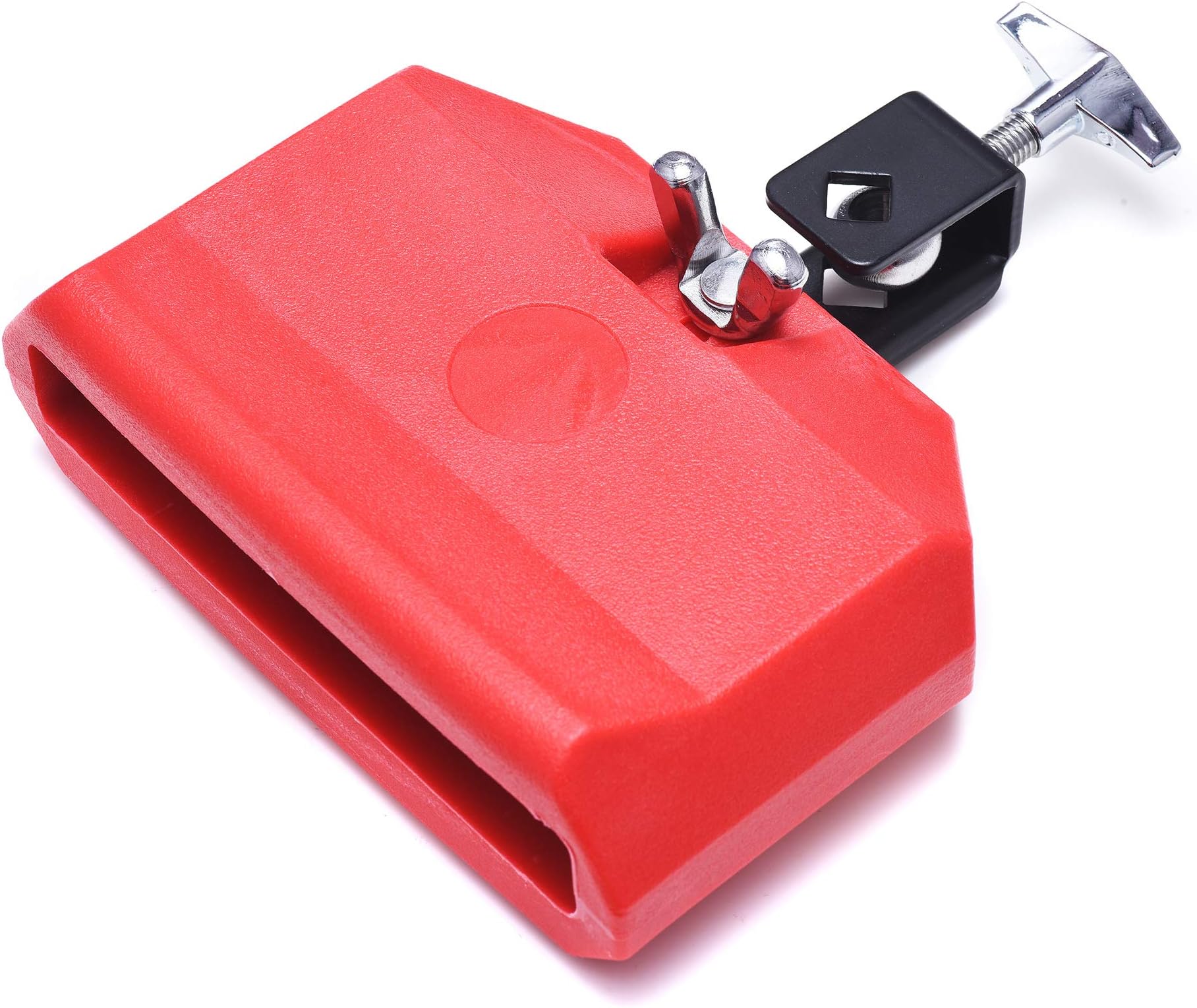 Jam Block, Plastic Musical Percussion Block, Latin Drum Instrument, Red