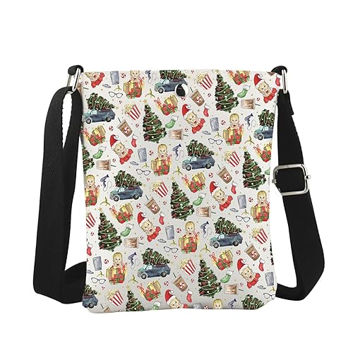 WCGXKO Comedy TV Show Inspired Crossbody Bag 90s Christmas Movie