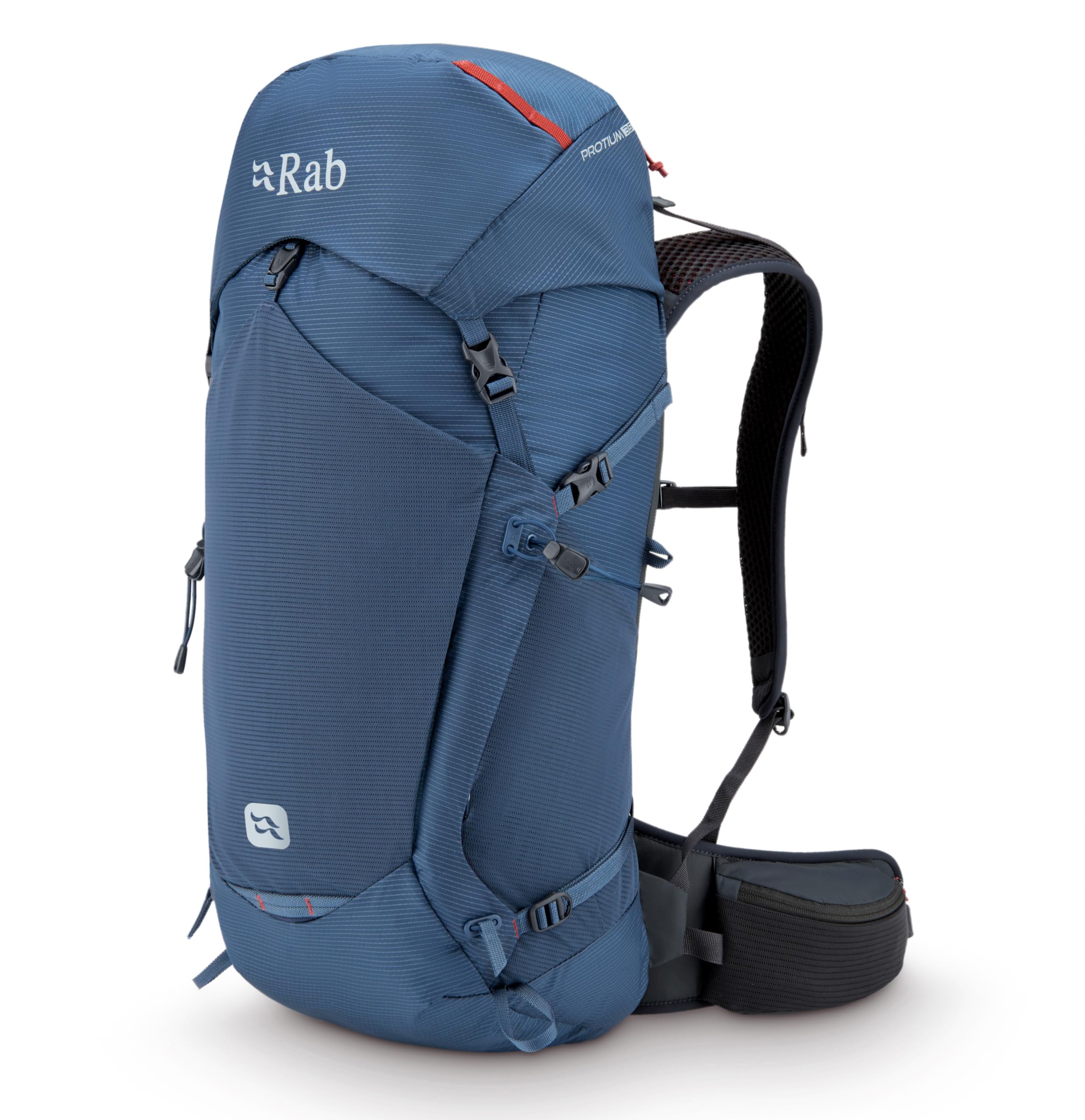 Rab Protium Lightweight Backpack - Comfortable Daypack for Hiking & Trekking - Tempest Blue - 35-Liter (Back Length - Medium/Large)