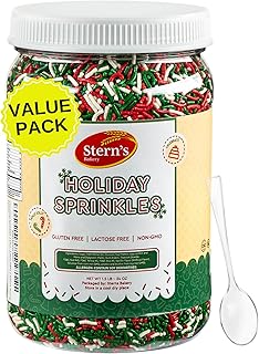 Christmas Sprinkles | Holiday Sprinkles for Baking & Cake Decorating 1.5...