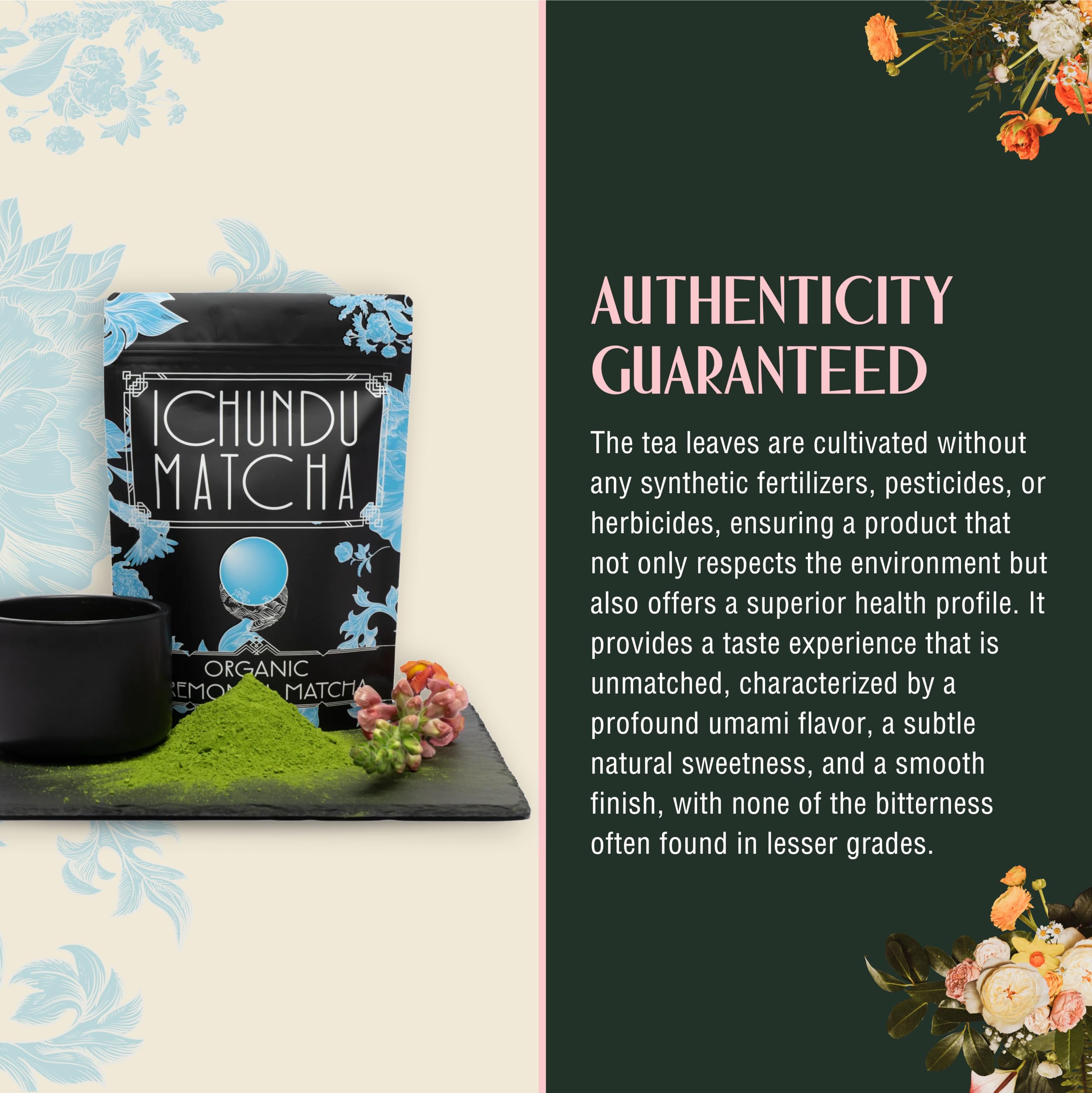 Ichundu - Organic Ceremonial Grade Matcha Powder with Rich Flavor Ideal for Wholesale Clients Sourced with Care 16 — view 6