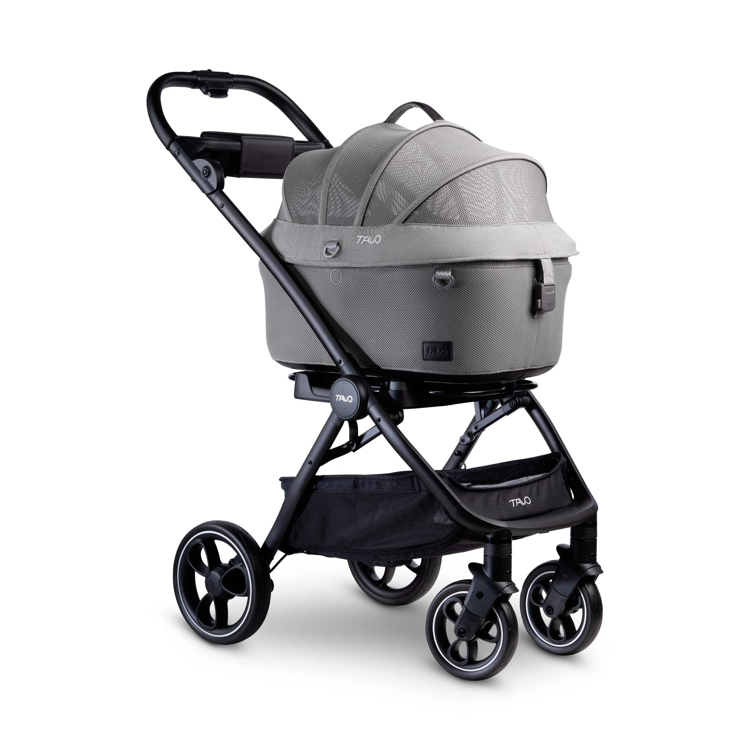 Tavo Maeve 5X Siège Auto pour Animaux | Transportmand Testé aux Chocs, SIP, Base ISOFIX & Kijkvenster | Chiens & Chats jusqu'à 12 kg (Merle Aire)