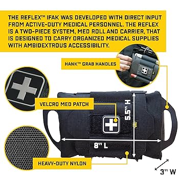 その他 High Speed Gear REFLEX IFAK SYSTEM Amazon.com : High Speed Gear Reflex IFAK System | Roll and