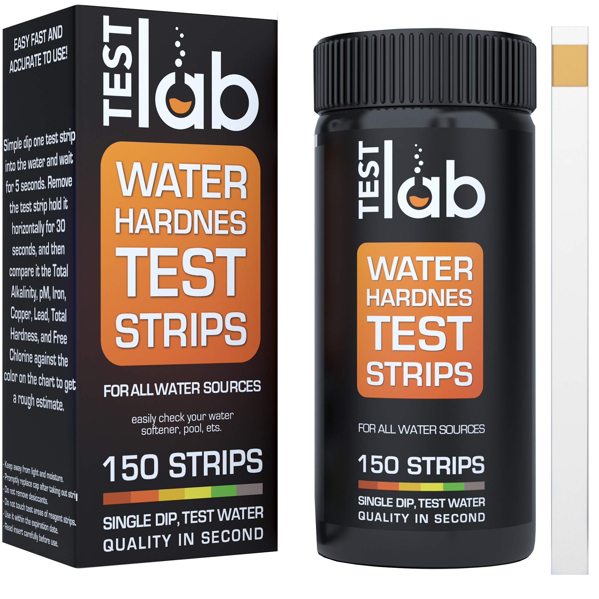 Buy Total Water Hardness Test Strips Kit 150 Strip Pack for Accurate