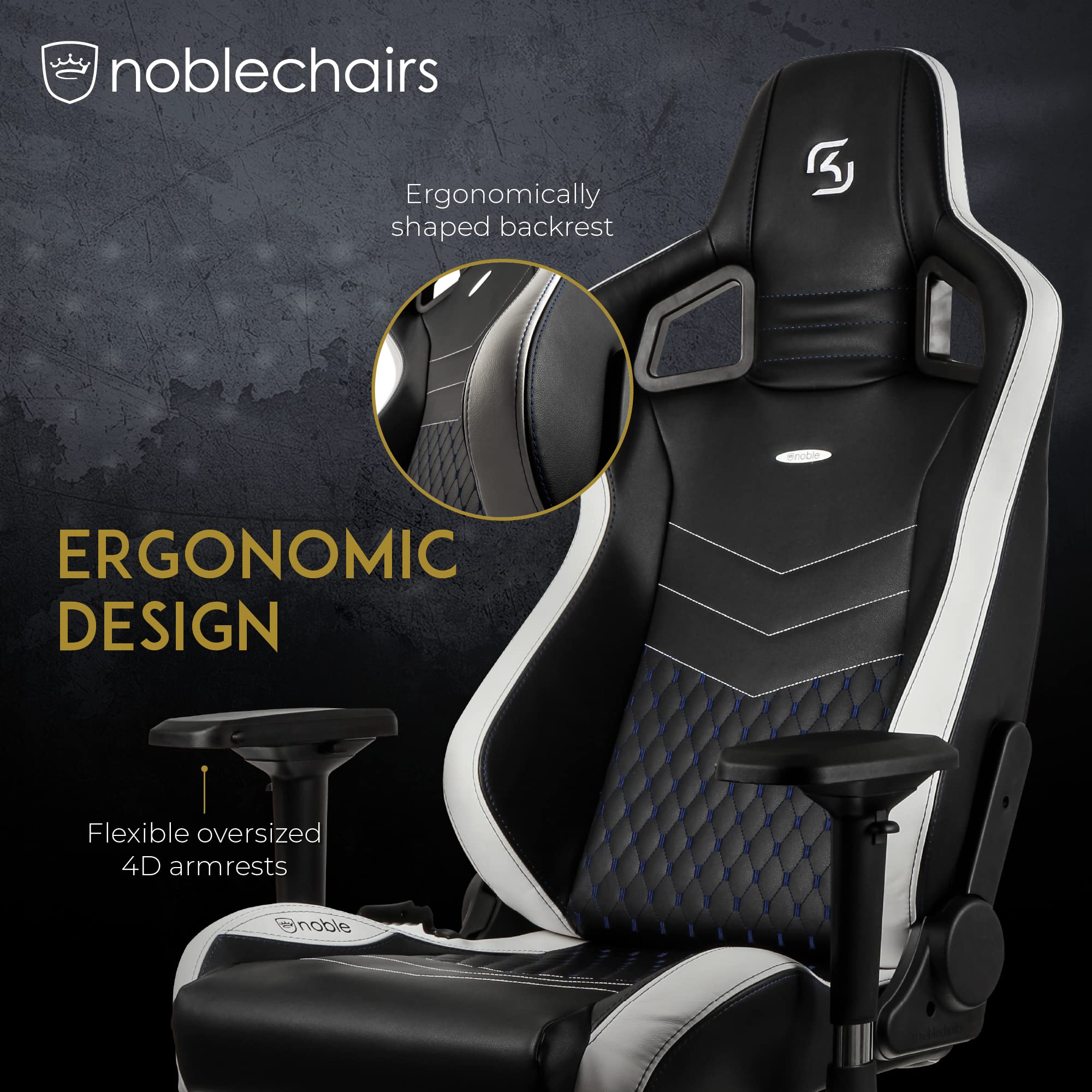 Amazon.co.jp: noblechair Epic SK ゲーミングリクライニング