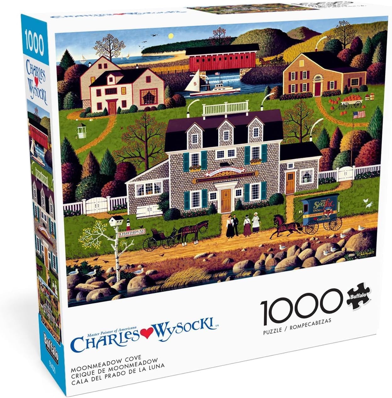Puzzle de 1000 Piezas Buffalo Games Moonmeadow miniatura 1