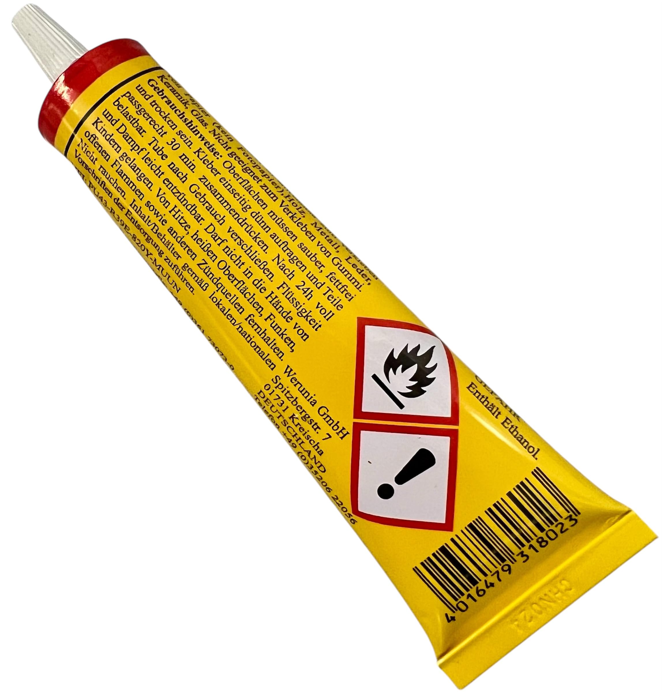 50x Kleber August der Starke 43g Universalkleber Klebstoff Flüssigkleber Alleskleber Bastelkleber - für Papier Karton Stoff - für Haushalt Büro Schule, ähnl. Sekundenkleber extra stark, + 1 Bildmagnet