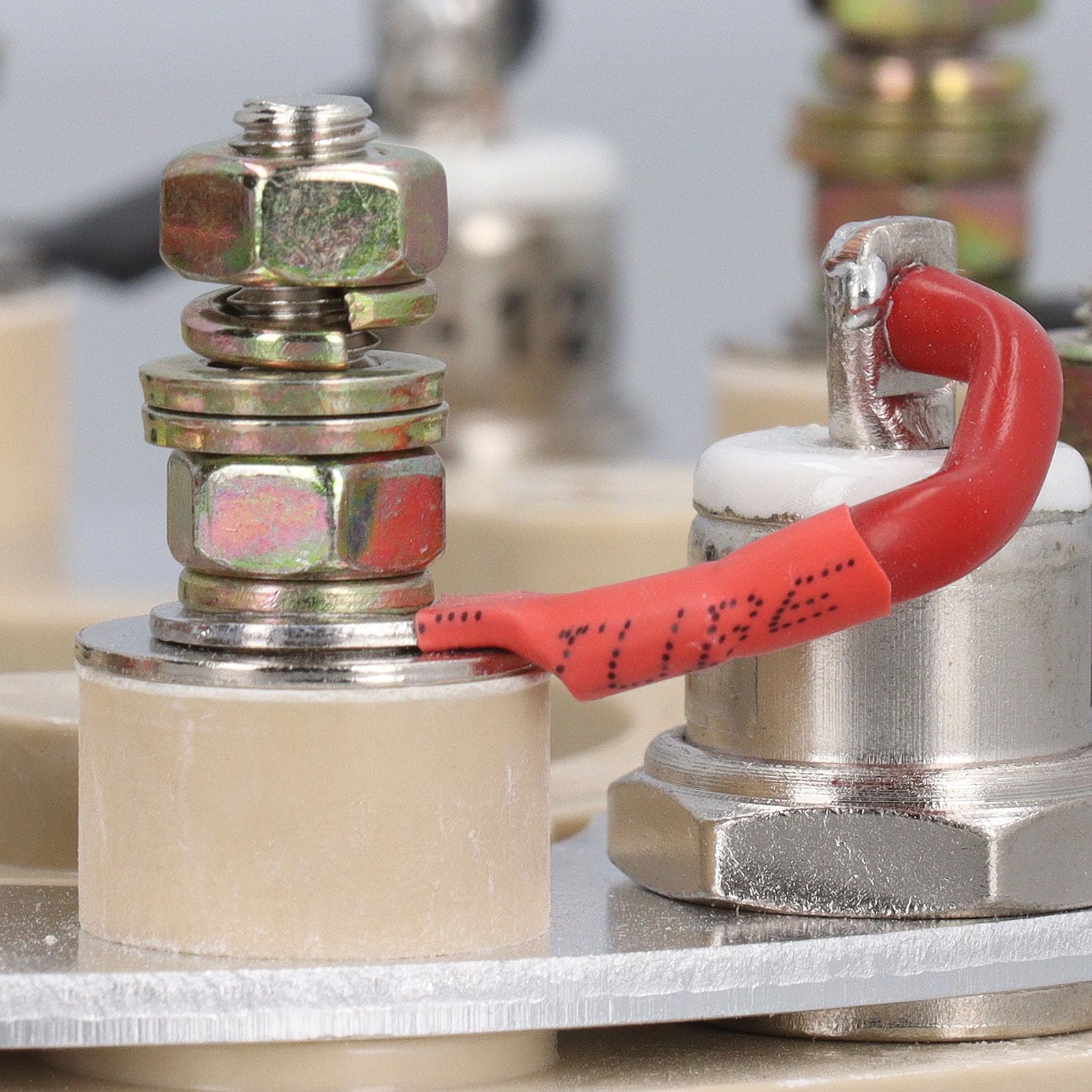 Ausla Ruota Raddrizzatore Ponte Ad Anello Raddrizzatore in Ottone per Componenti Elettronici del Generatore Installazione Semplice Uscita CC Stabile Resistente Alla Corrosione per la Riparazione del