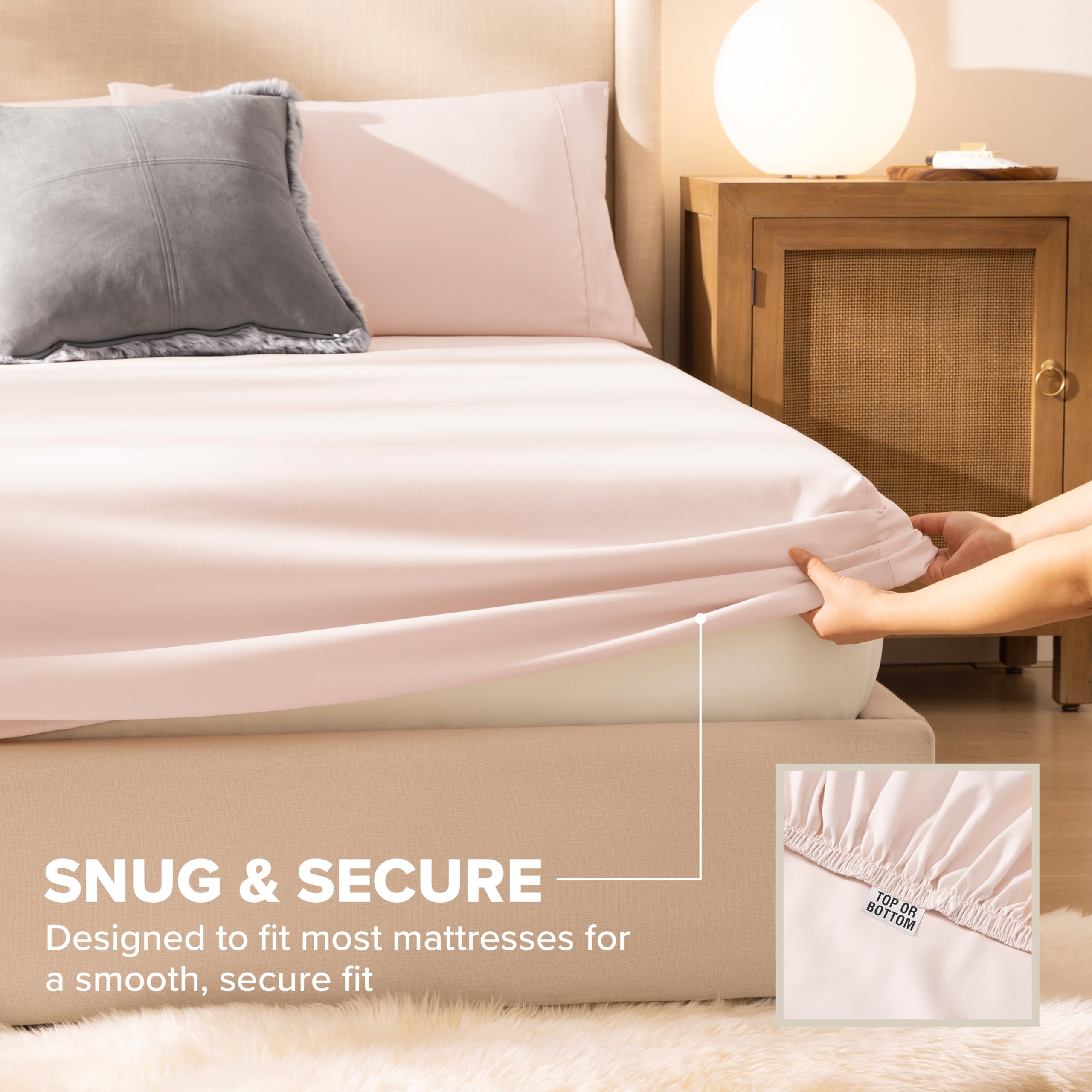 Amazon.com: UGG Hedi Full XL Sheet Set 4-Piece Luxury Cooling