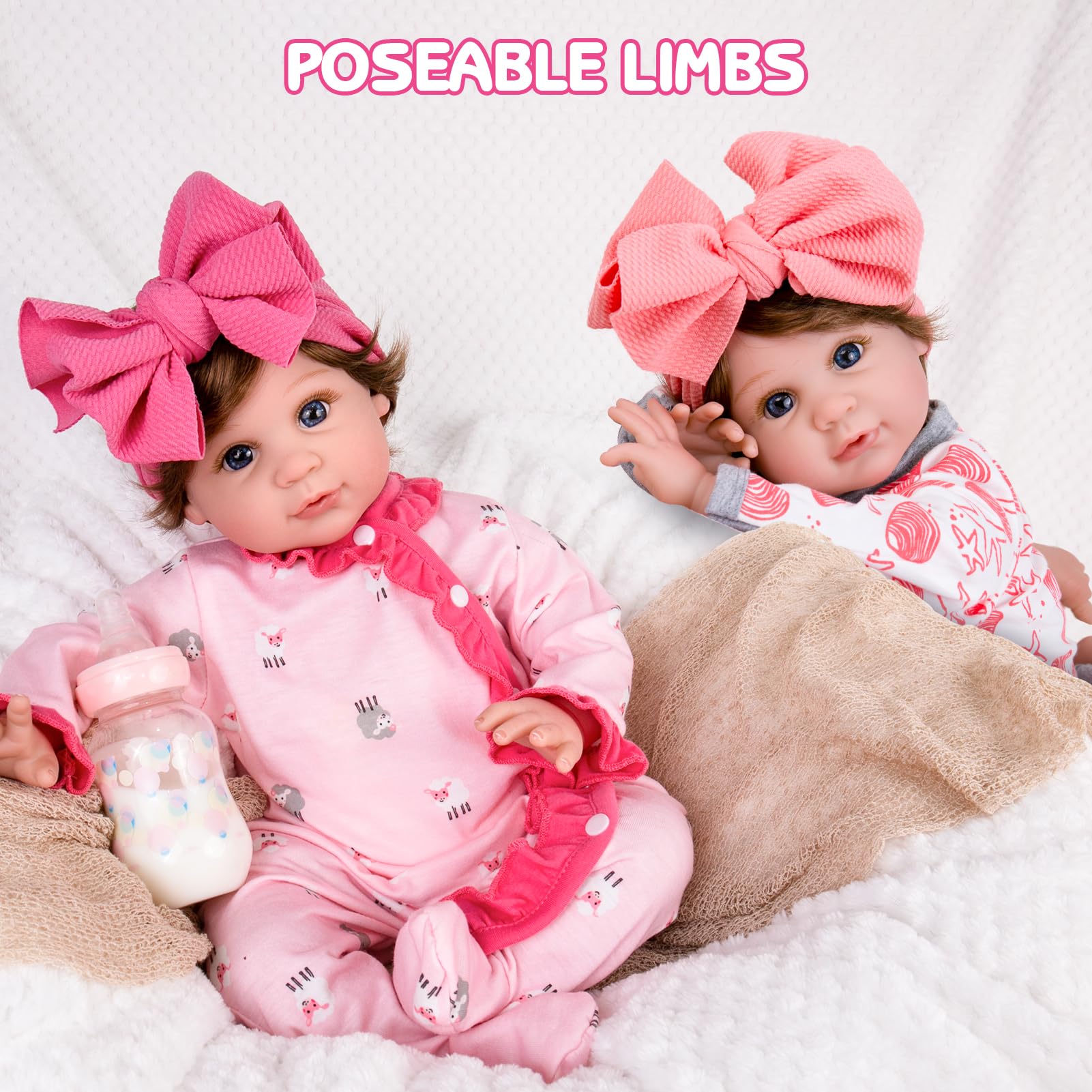 Amazon.com: Aori Reborn Baby Dolls 22 Inch Realistic Baby Girl