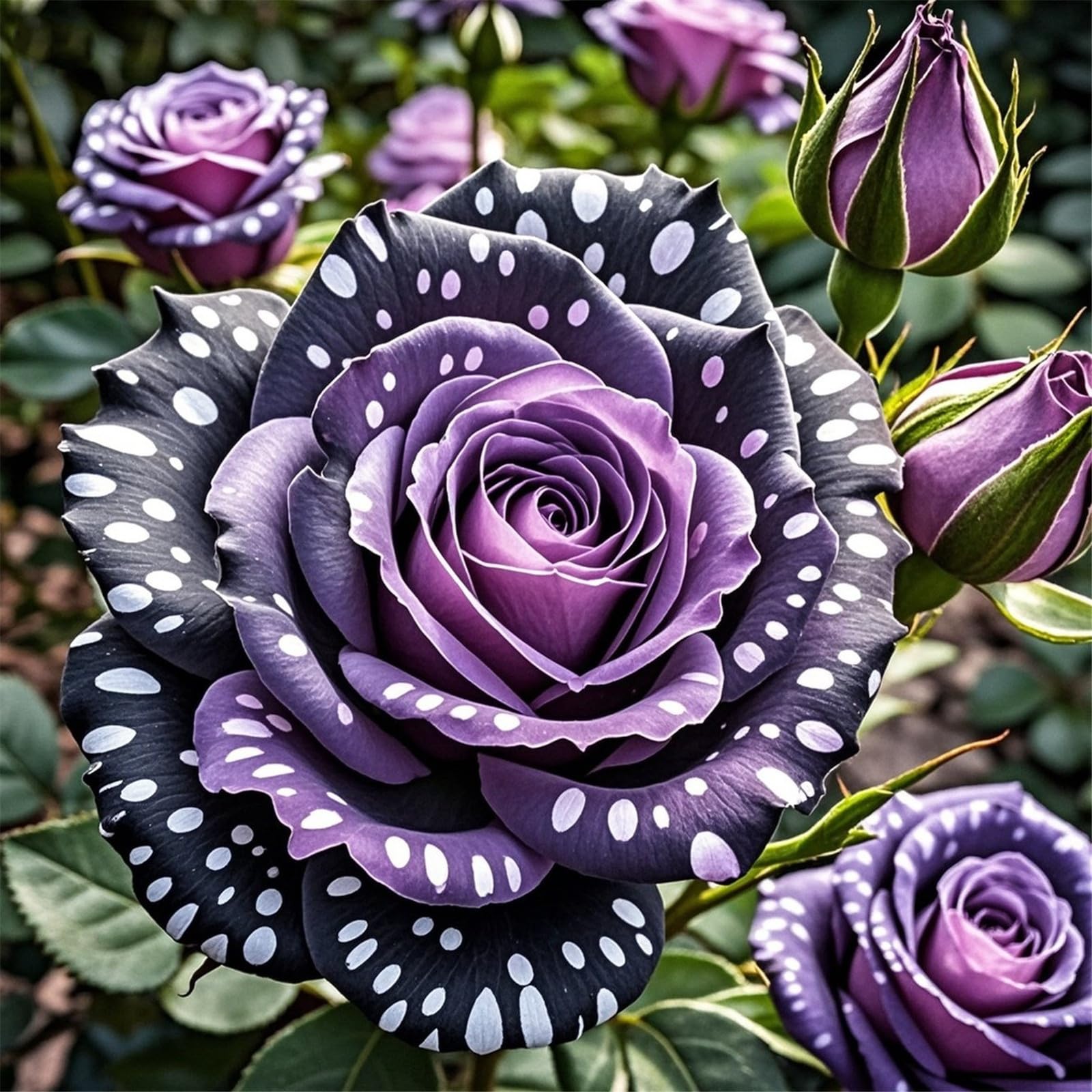 Rose Bulbs Now UK, Strong Plant, for Containers, Natural Organic, Excellent Display, Mix Greening Flower, Rare Plants, Easy Plant, 2bulbs-d