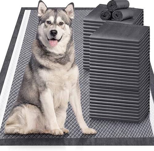 Gimars Almohadillas de carbón extra grandes XXL para orina de carbón para perros, 9 capas ultra absorbentes, almohadillas de entrenamiento para disponible en Yaxa Peru