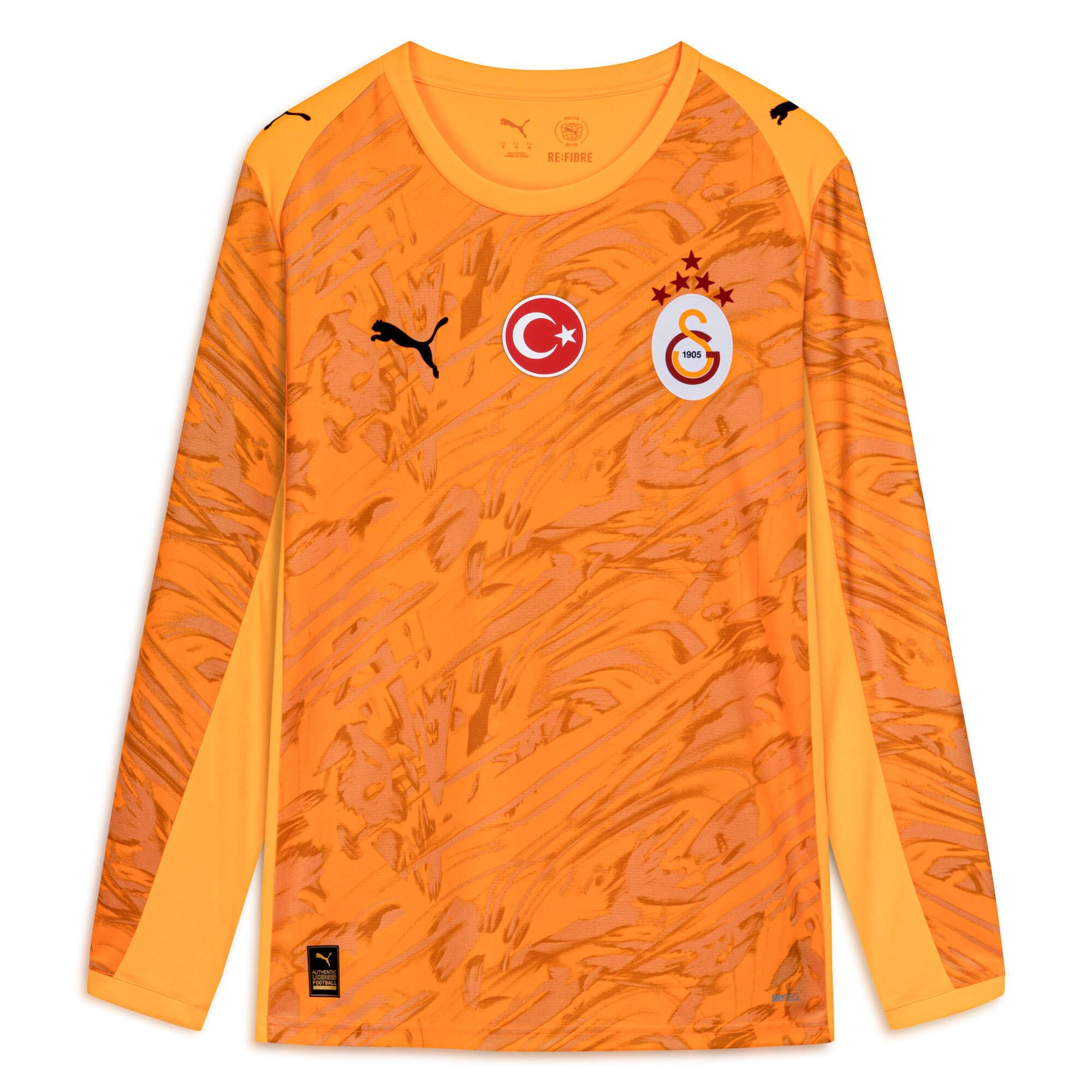 PUMA GALATASARAY 25/26 Erkek Kaleci Forması, Heat Fire-PUMA Black, L