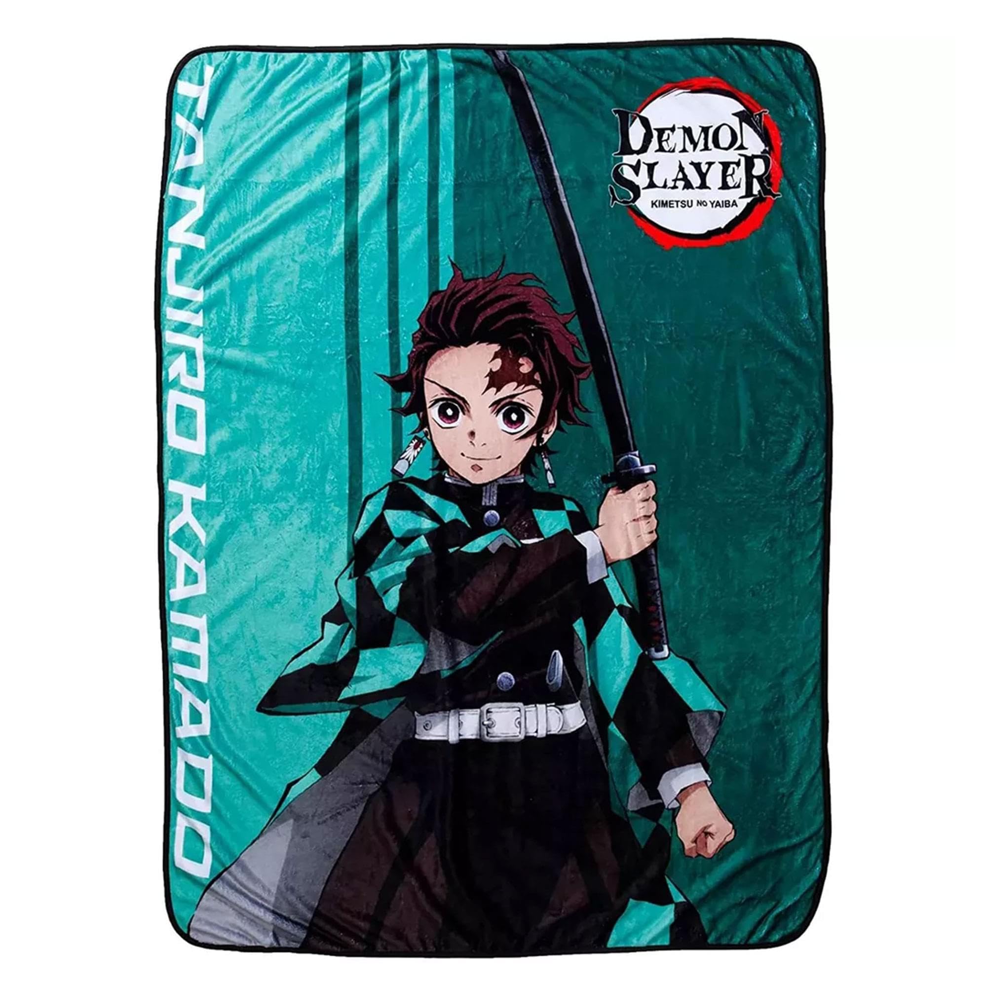 Demon Slayer Tanjiro 45 x 60 Inch Fleece Throw Blanket