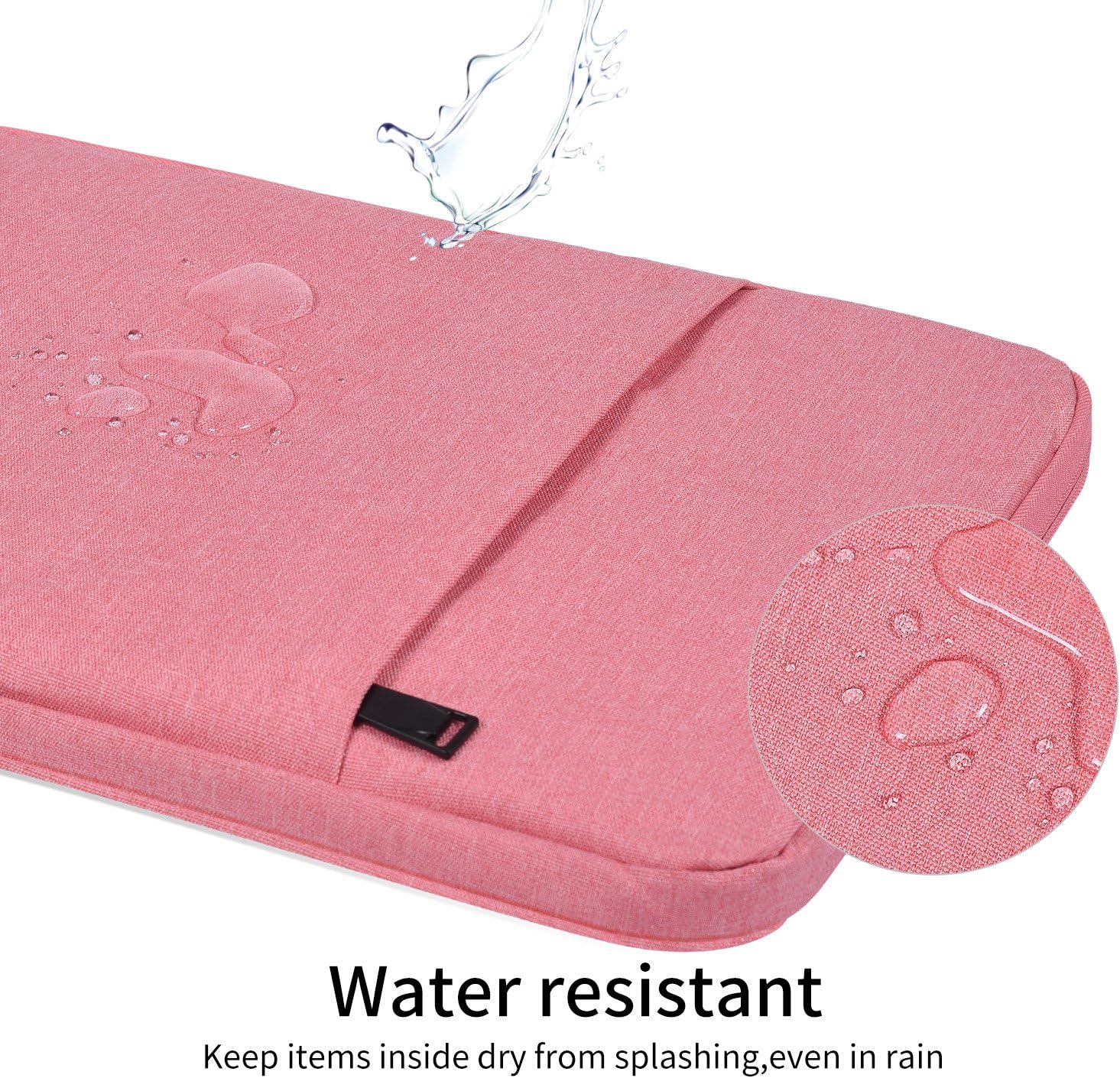 17.3 Inch Laptop Case Sleeve for Dell Inspiron 17/Dell G3 G7 17.3, HP Envy 17/Pavilion 17, Lenovo ideapad 17, Acer Predator 17, MSI GS75, 17.3 inch Computer Carrying Bag -Pink - Image 4