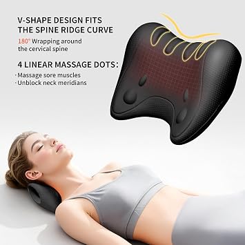 PROIRON Neck and Shoulder Relaxer, Neck Stretcher for Cervical Spine Alignment, TMJ Relief, Nerd Neck, Cervical Traction Device for Tension Headache, Curvature Assist, Pinched Nerve