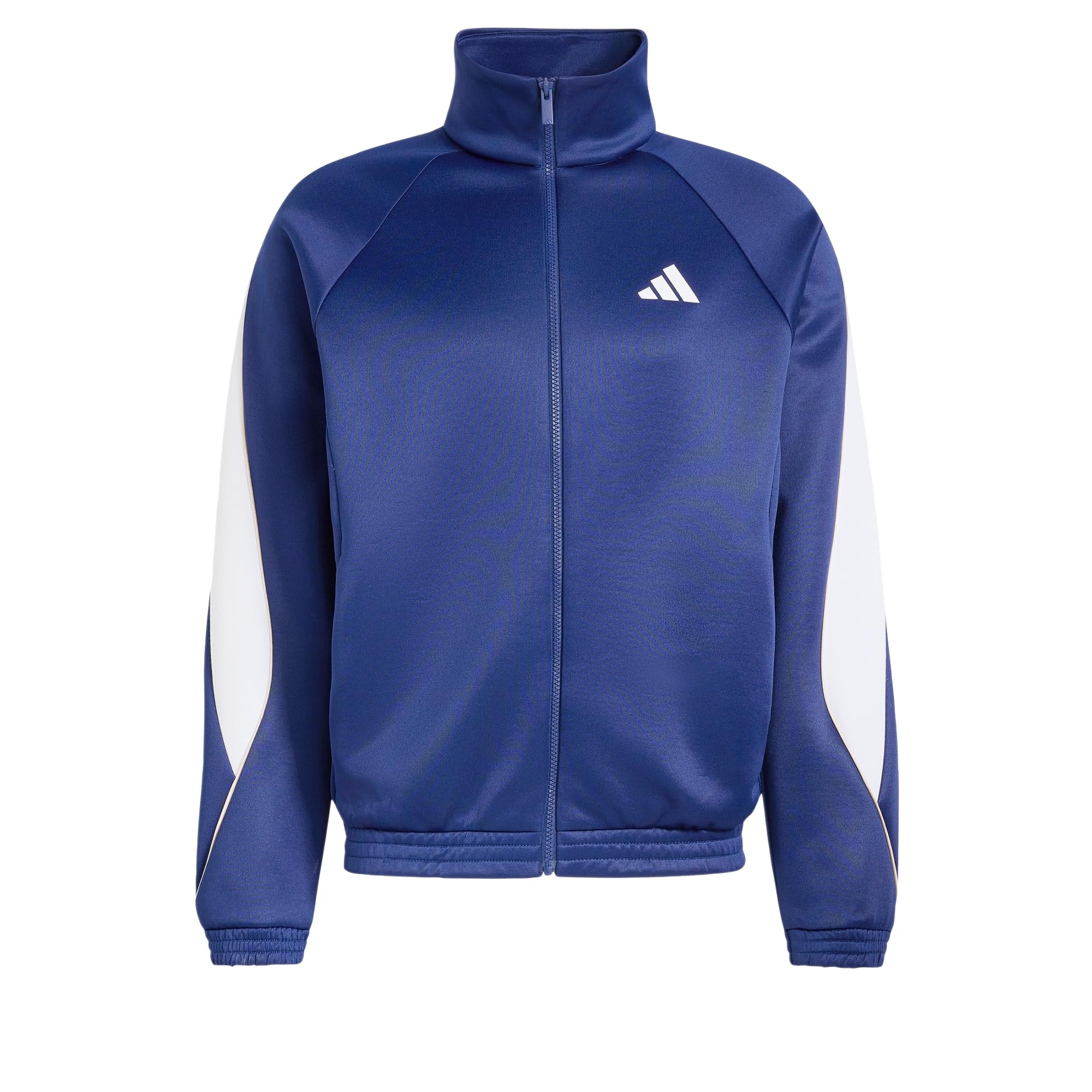 adidas Men's Stadium Tracktop Sweatshirt, dark blue, XL