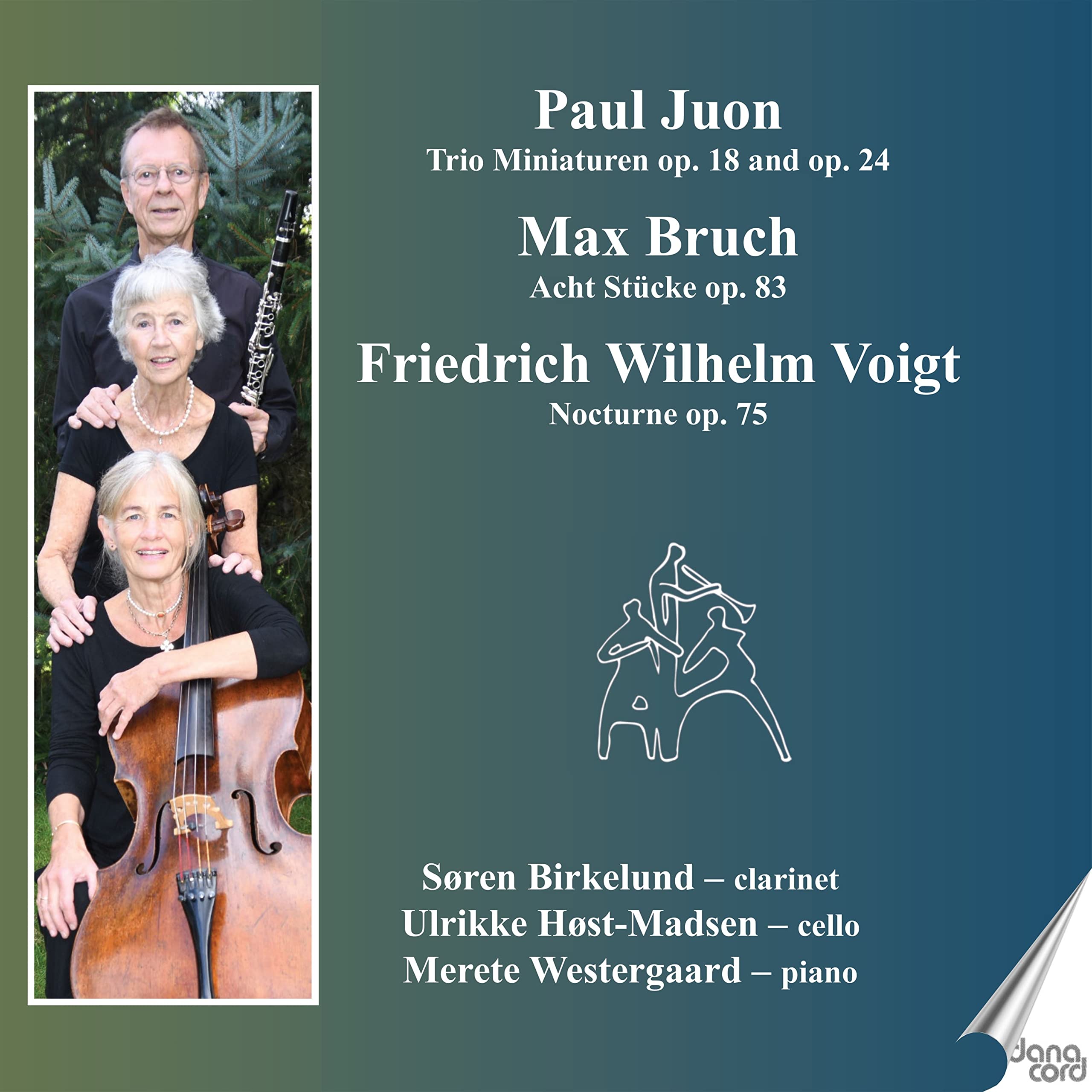 Paul Juon: Trio Miniatruen, Op 18 & Op. 24, Max Bruch: Acht Stücke, Op. 83, Friedrich Wilhelm Voigt: Nocturne, Op. 75