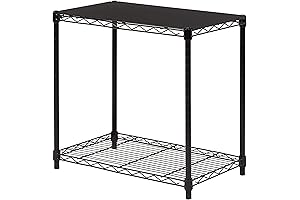 Amazon Basics 2-Shelf Stackable Storage