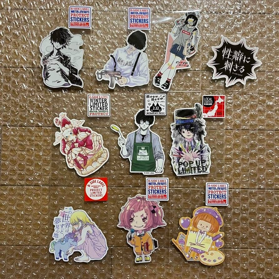 ビーサイドレーベル 春企画① ステッカー セット 春企画】B-SIDE SPRING HAS COME – B-SIDE LABEL