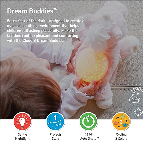 Miniatura 9 de Cloud b Proyector de estrellas de luz nocturna calmante  Brillo suave  3 colores  3 constelaciones  Apagado automático  Conejito