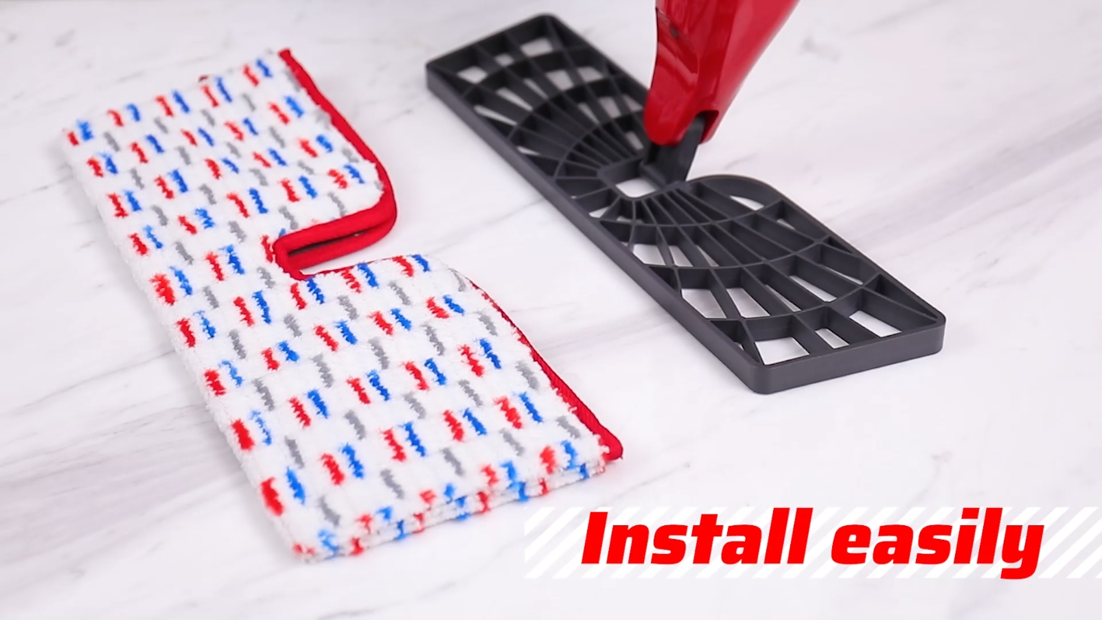 Recharges De Balai Spray Mop Microfibre Lavable - Lot De 3 - Compatible Avec Promist Max Mop, O-Cedar - 2