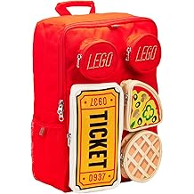 LEGO  BRICK TILE BACKPACK - RED