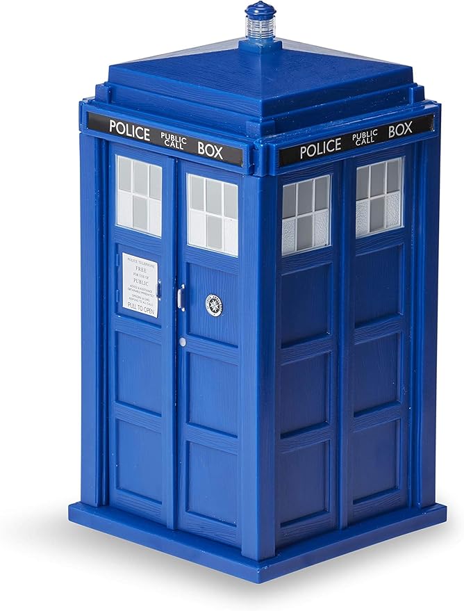 Producer ejecutivo revela todo sobre Doctor Who muerto 6 81Kt2VHA Doctor Who Electronic Tardis Talking Money Bank - Features Speech & Sound Effects, Flashing Lantern Light & Opening Front Doors - Deposit Coin Inside Police Box - Bigger On The Inside!