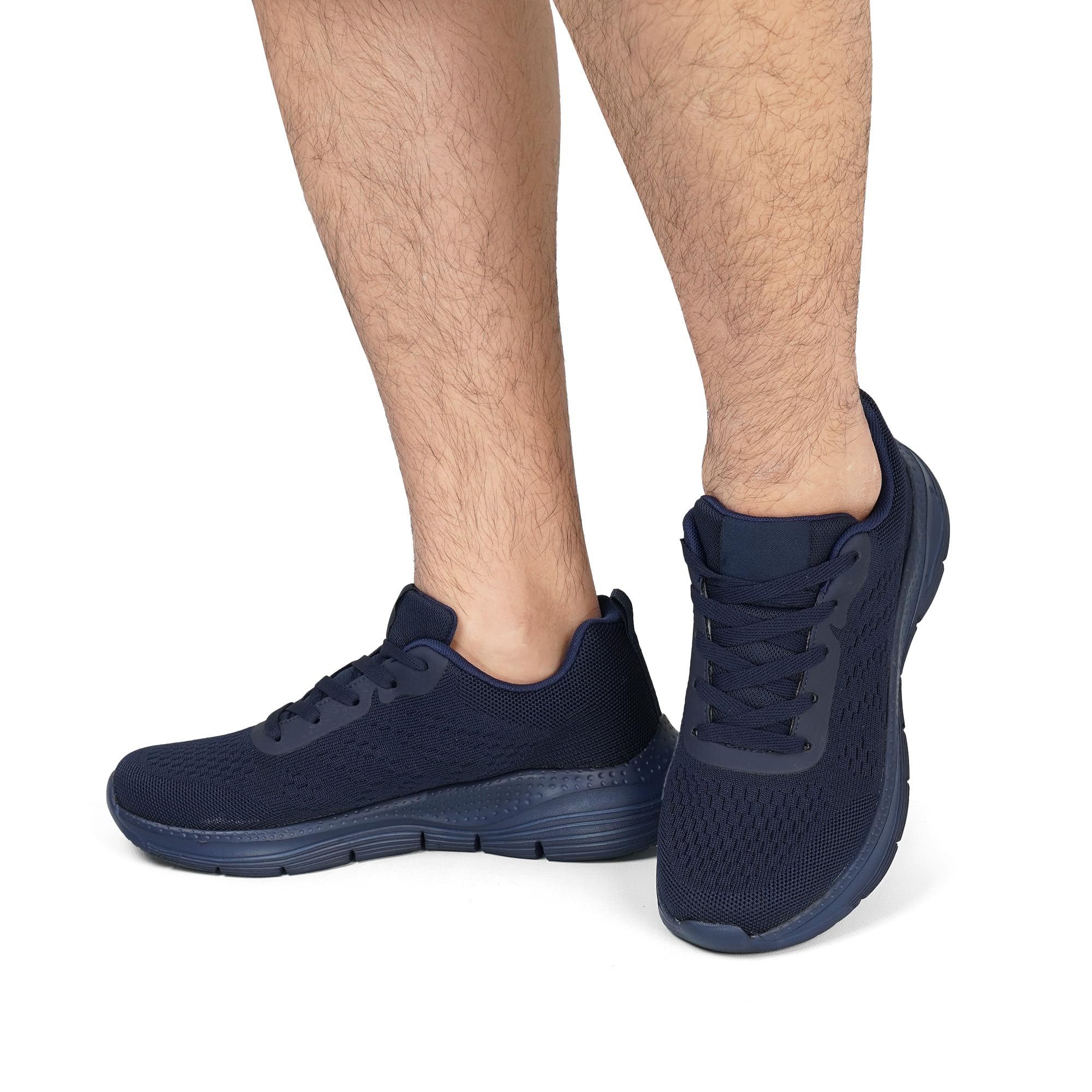 JOMIX Sneakers Uomo Scarpe Running Corsa Ginnastica Camminata Casual Leggere Traspiranti con Suola MD Ammortizzata per Palestra Outdoor Trekking Tennis Fitness Sportive
