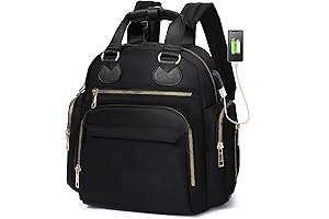 Mini Baby Diaper Backpack with 13 Pockets for Mom