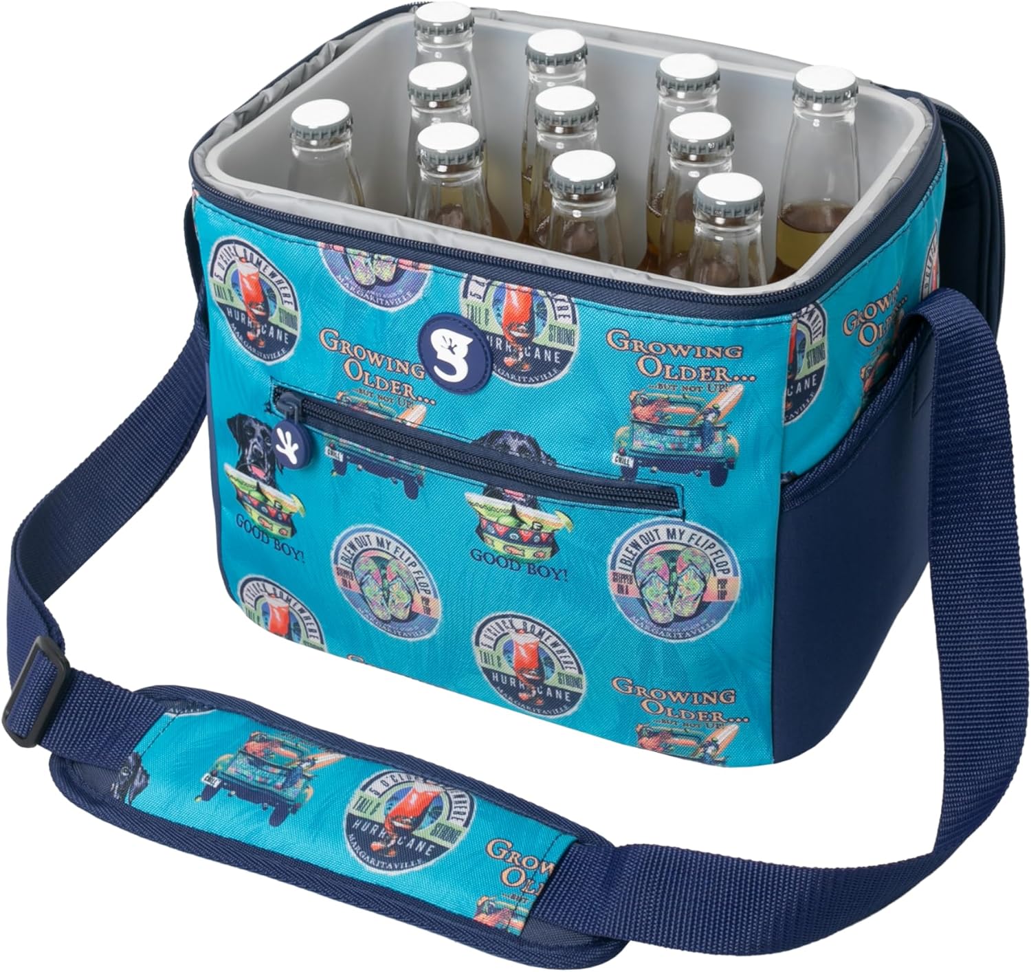 geckobrands Medium 12 Can Cooler
