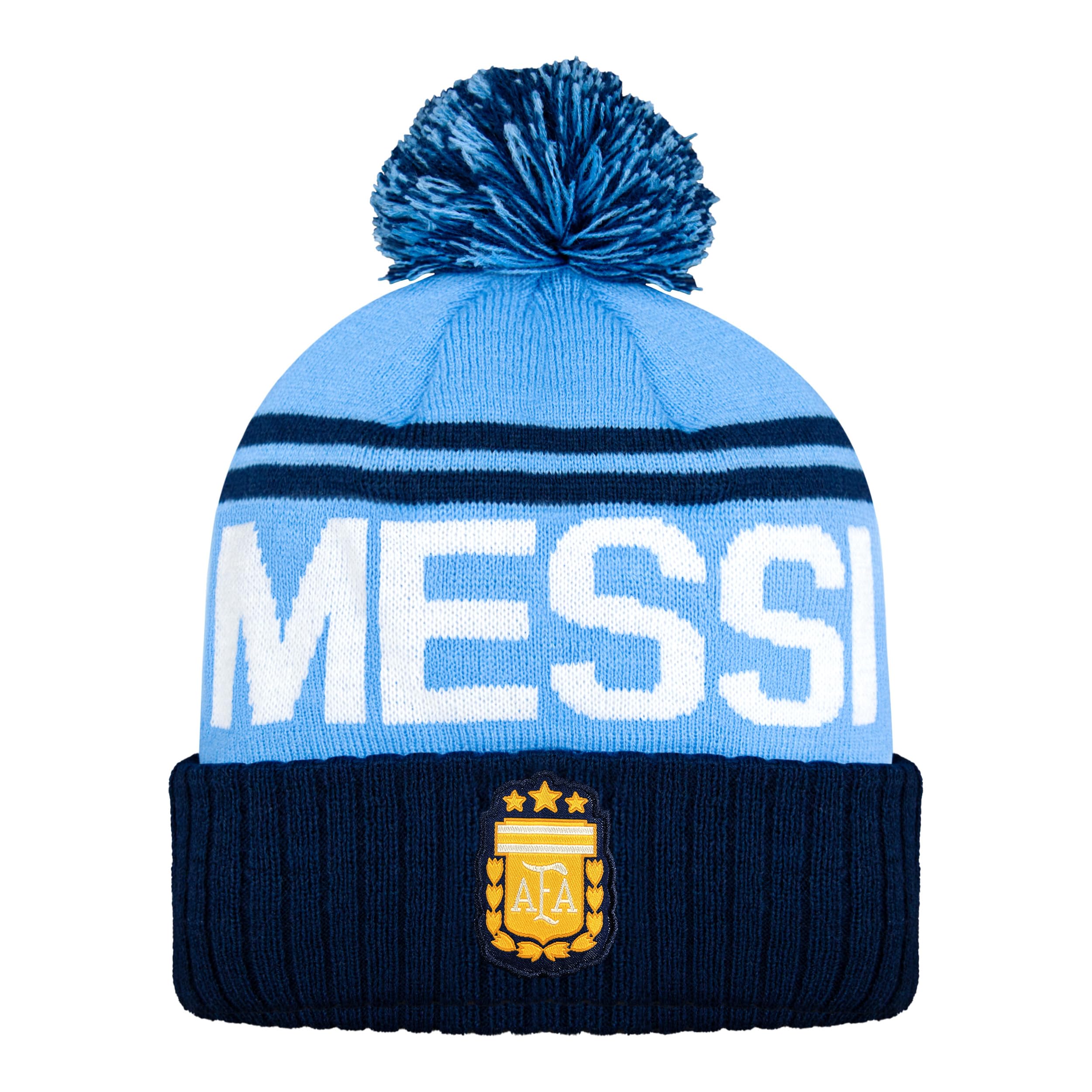 Icon Sports Officially Licensed Argentine Football Association Lionel Messi Beanie - Unisex Adult