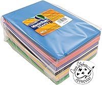 Vista 1 de Creativity Street WonderFoam Hojas de espuma, 5.5 x 8.5 pulgadas, colores surtidos, 40 hojas (AC4301)