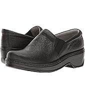 Black Tooled Leather