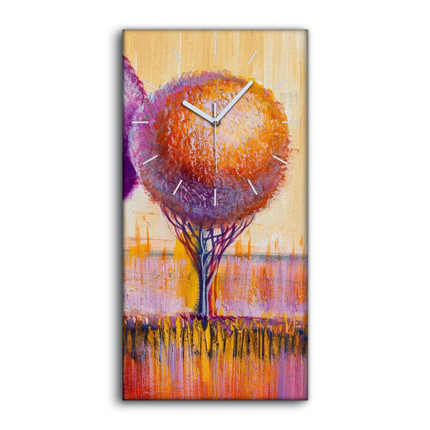 Art Moderne et Horloge sur Toile de Qualité pour un Art Mural Raffiné