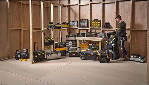 Miniatura 27 de STANLEY Caja de herramientas esenciales (16 pulgadas), solución de almacenamiento duradera con bandeja extraíble y organizadores, para