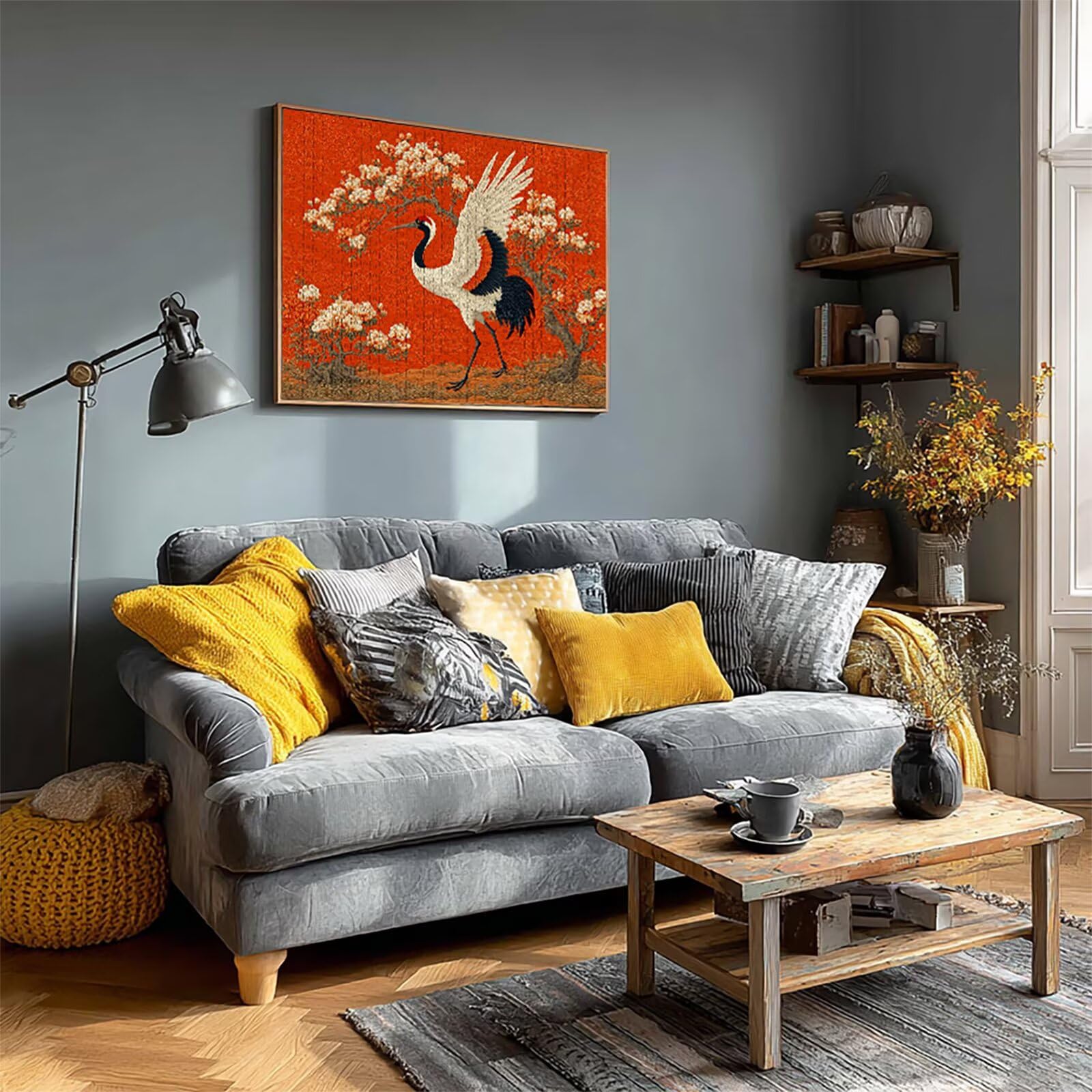 Puzzle 3000 elementów dla dorosłych, czerwone, drewniane puzzle, 122 x 81 cm, części ściśle do siebie pasują, dla mężczyzn, kobiet, starszych seniorów, dekompresji, letnia dekoracja ścienna, prezenty