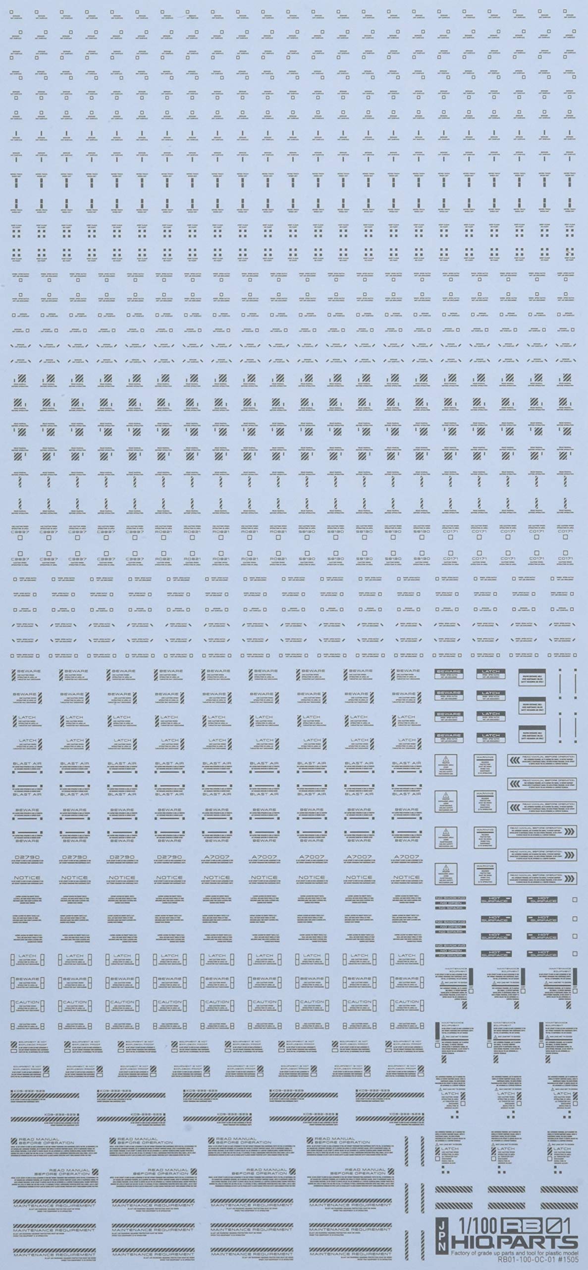 Amazon.com: ハイキューパーツ(HiQparts) Haikyu Parts 1/100 One