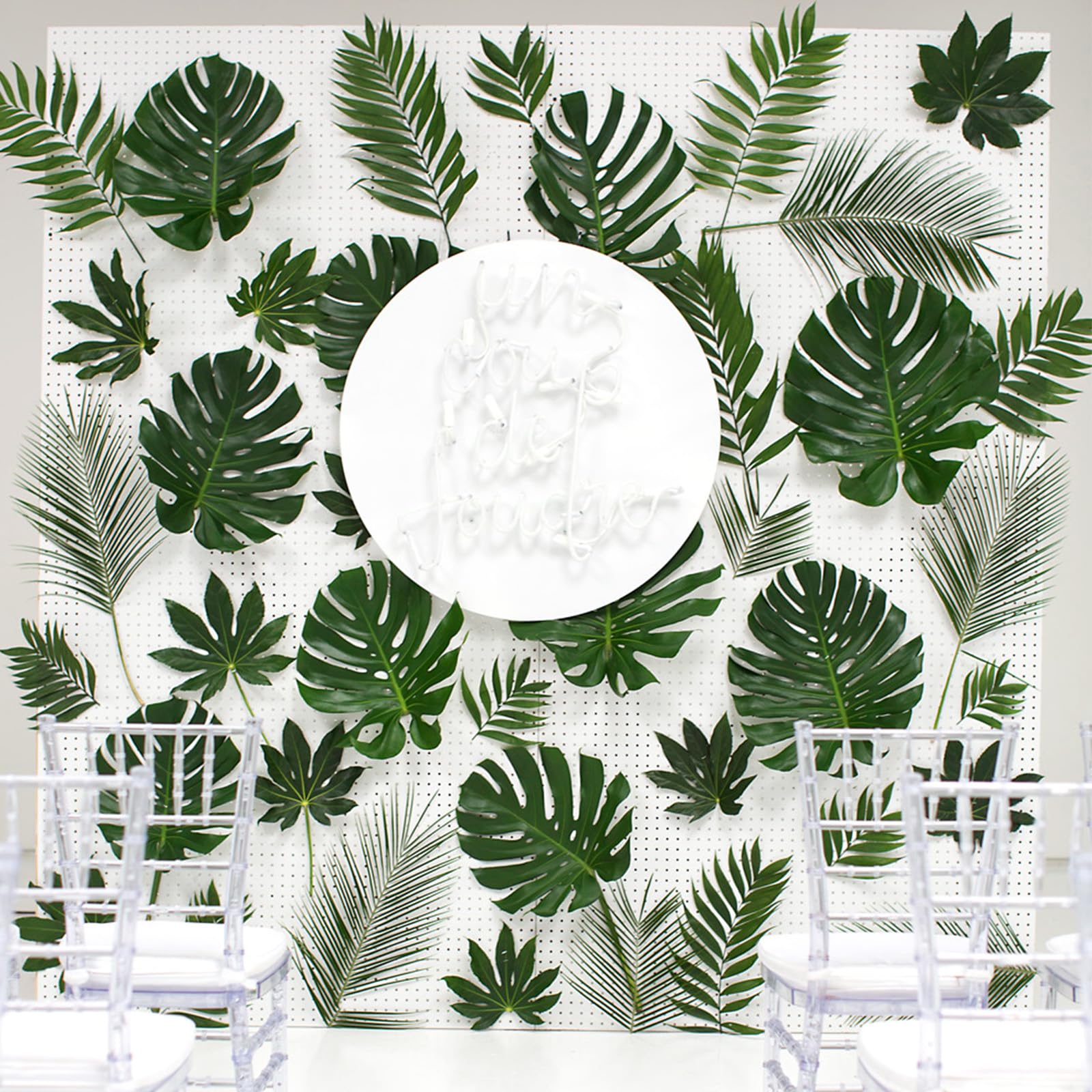 Tropical Monstera Leaves - Party Decorations -5